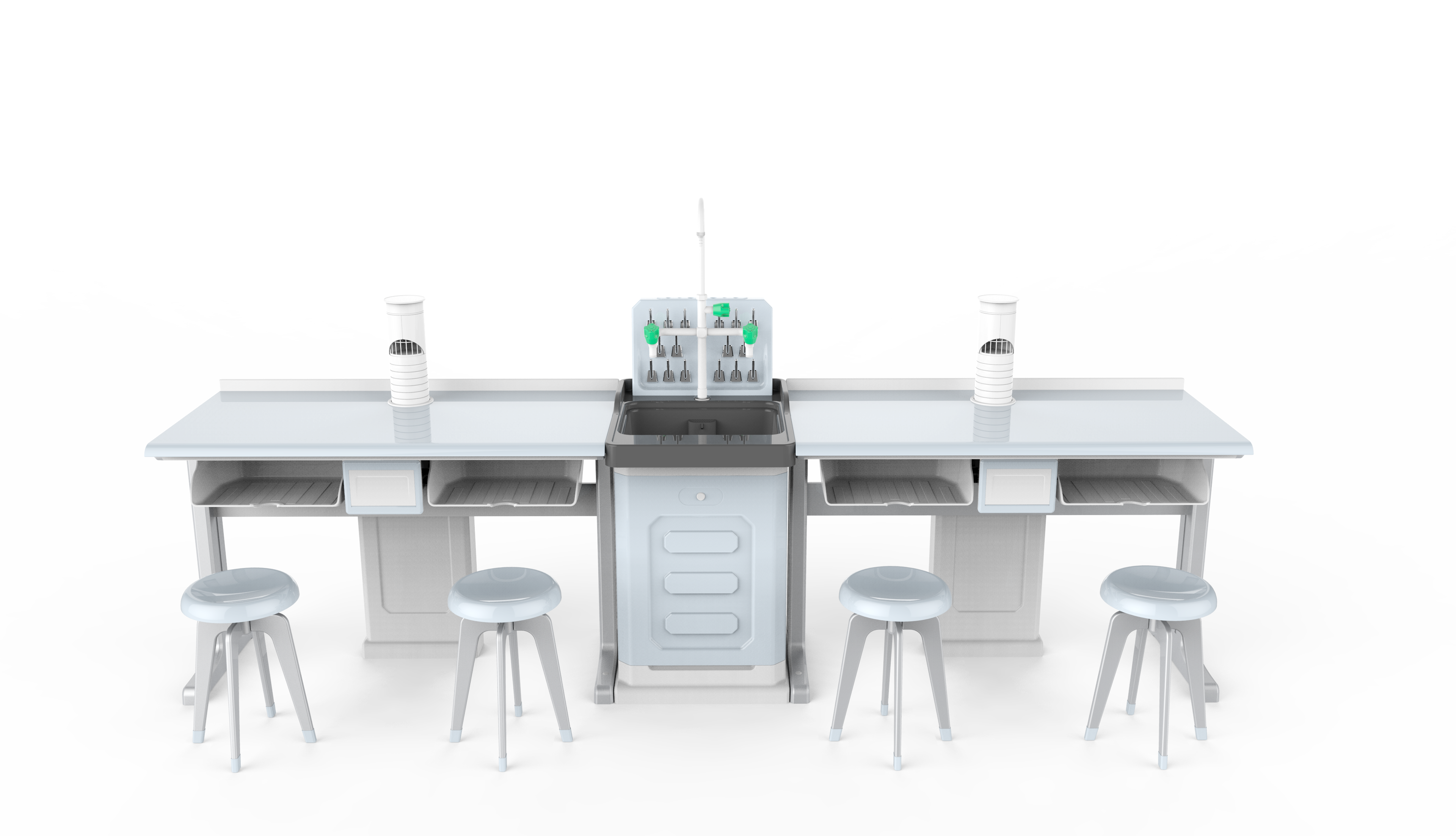 分體風(fēng)筒-淡藍(lán)